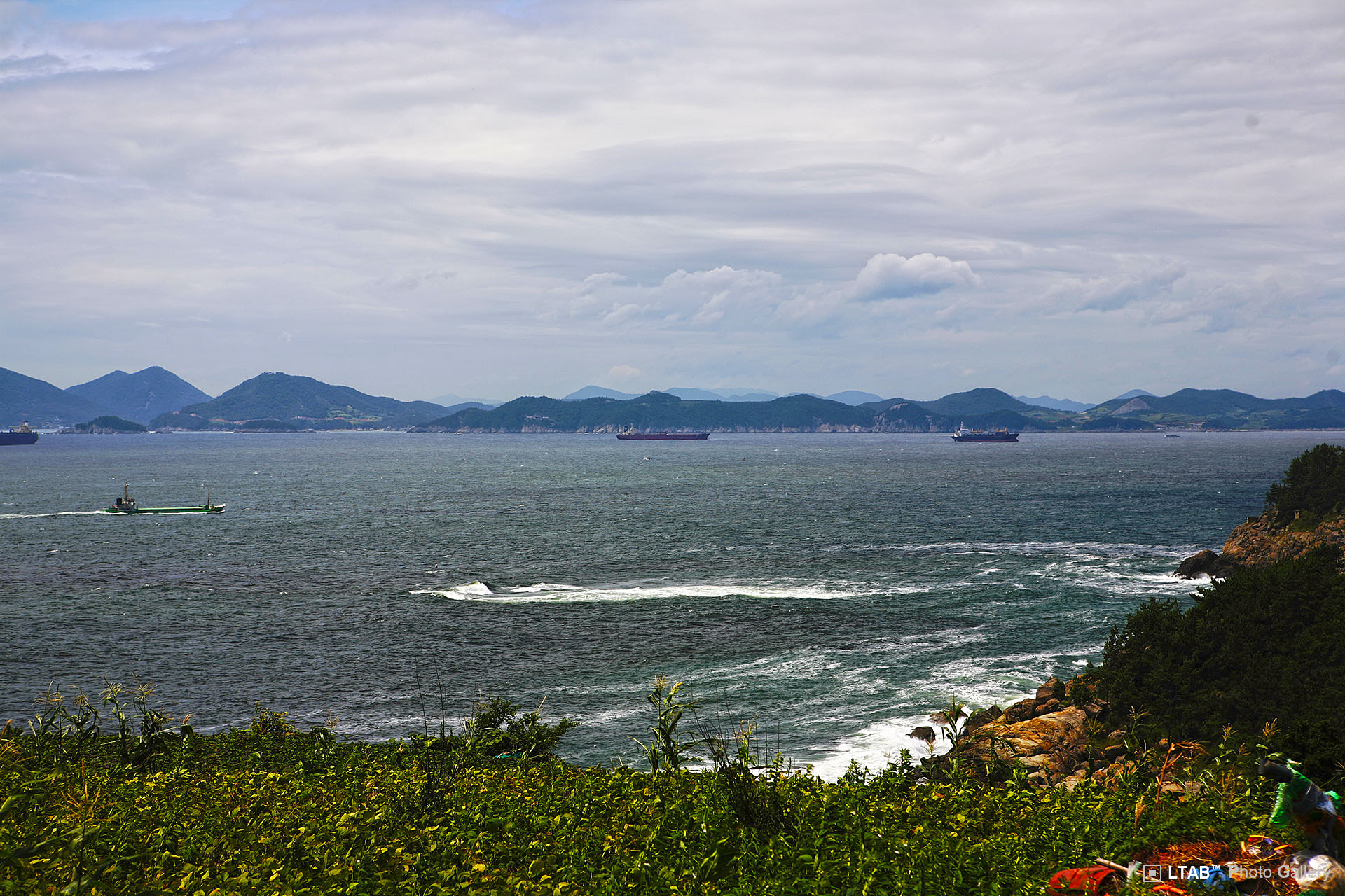 다랭이 마을 해변